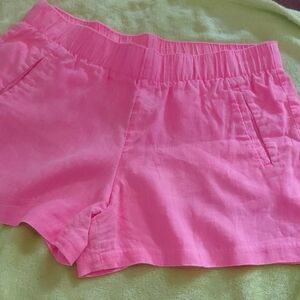Lilly Pulitzer Vibrant Coral Shorts